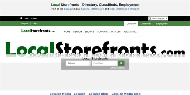  LocalStorefronts.com - Directory for Storefront Listings, Classifieds, Employment
