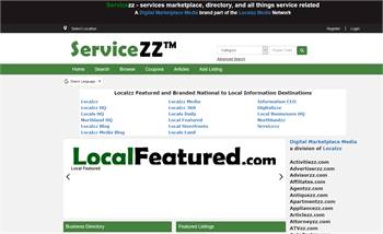 Servicezz.com  - National to local service, business, and information listings. 