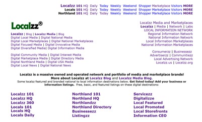 More brands and digital locations for national to local business and information listings. 
