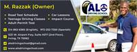 Alo driving school,road test schedule, teenage dri Alo Driving School